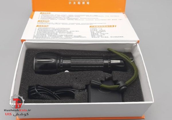 چراغ قوه پلیسی شارژیT6 کد87