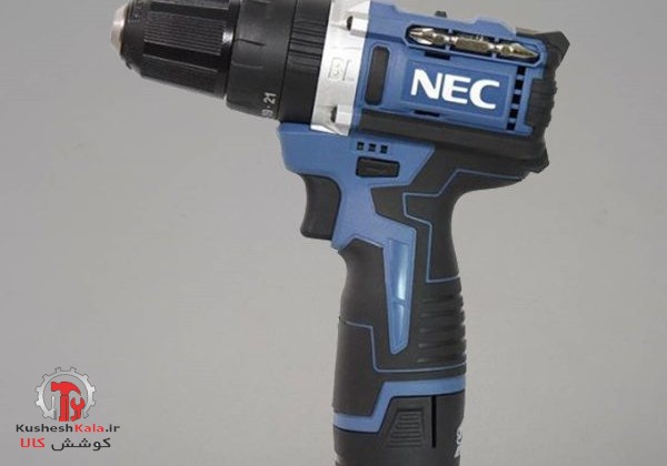 دریل شارژی12 ولت براش لس NEC-1515