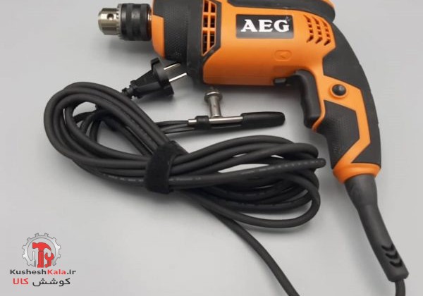 دریل500وات10م.م چکشیSBE500R-AEG