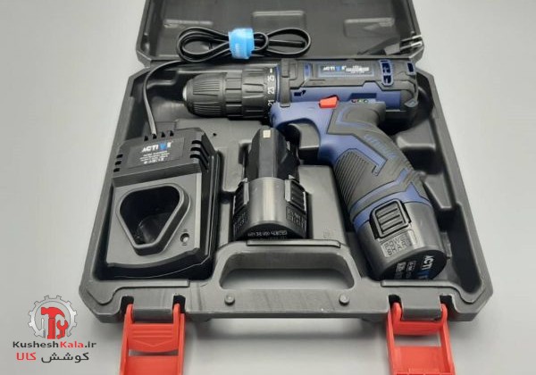 دریل شارژی12 ولت2باطری3412 اکتیو