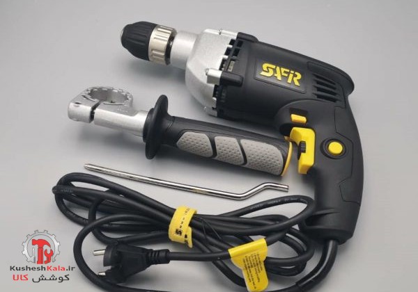 دریل850 وات نیم تنه فلزی اتومات سفیر