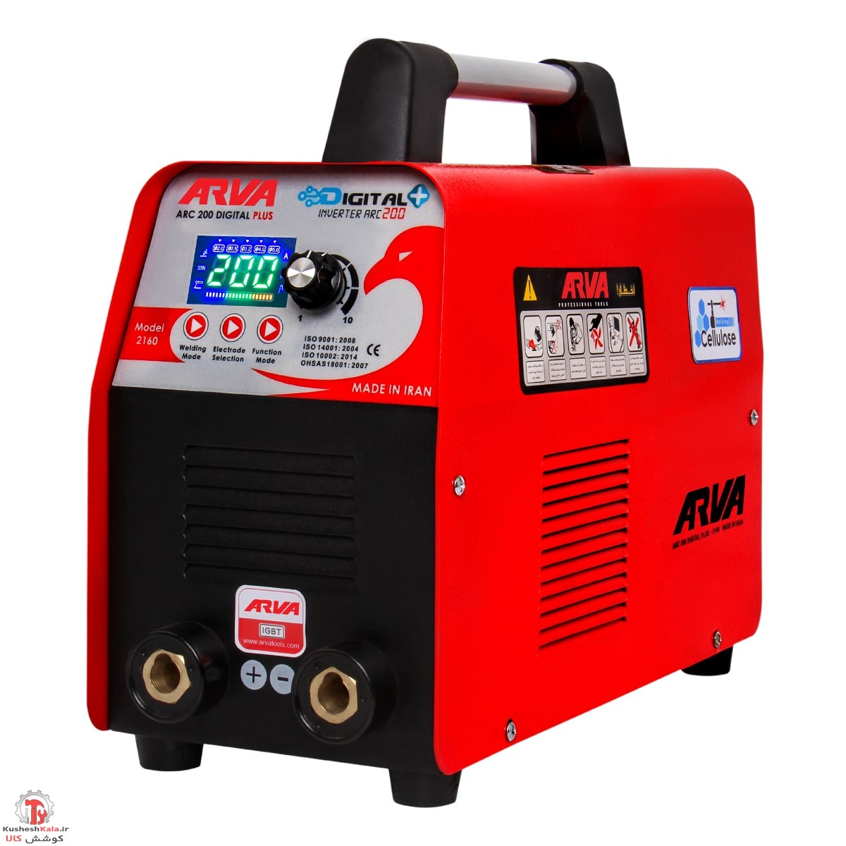 اینورتر جوشکاری DIGITAL PLUS 200 آروا مدل ۲۱۶۰