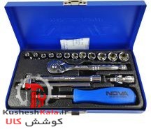 آچار بکس نوا  17 عددی مدل 7003