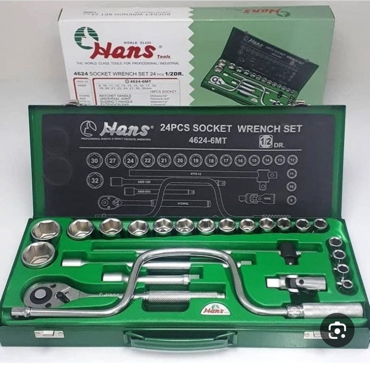 جعبه بکس ۲۴ پارچه هنس Hans