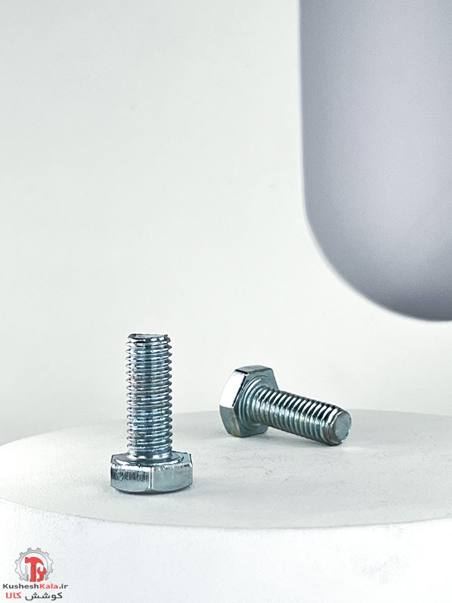 پیچ آهنی گالوانیزه 25*10 میلیمتر بسته 200عددی