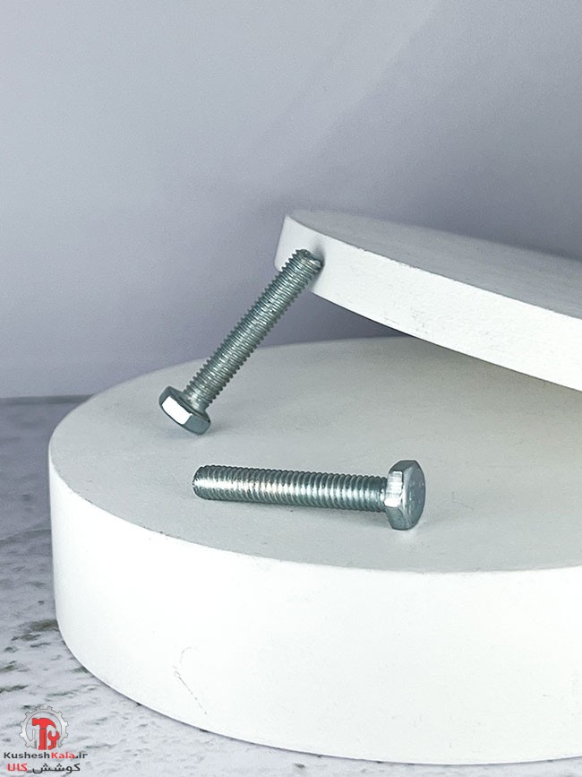 پیچ آهنی گالوانیزه 60*8 میلیمتر بسته 200عددی