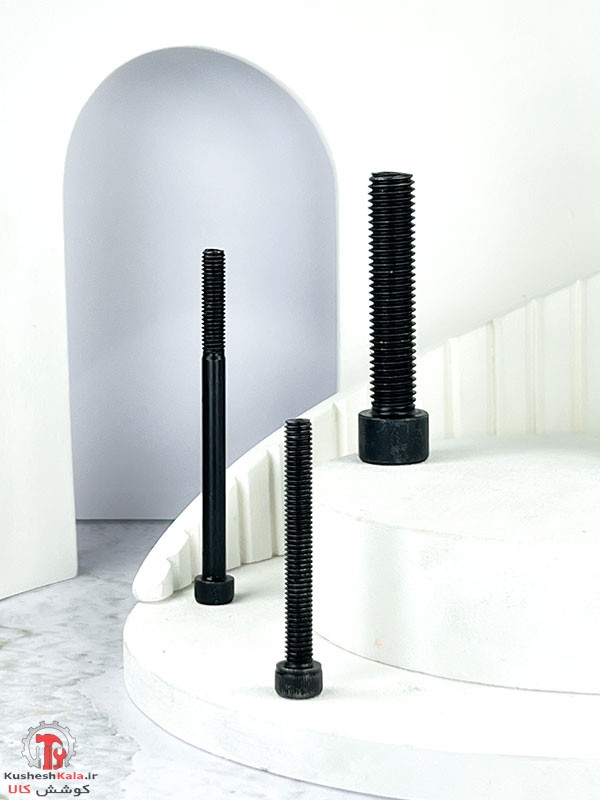 پیچ آلن خشکه سایز 90*8 میلیمتر بسته 25عددی