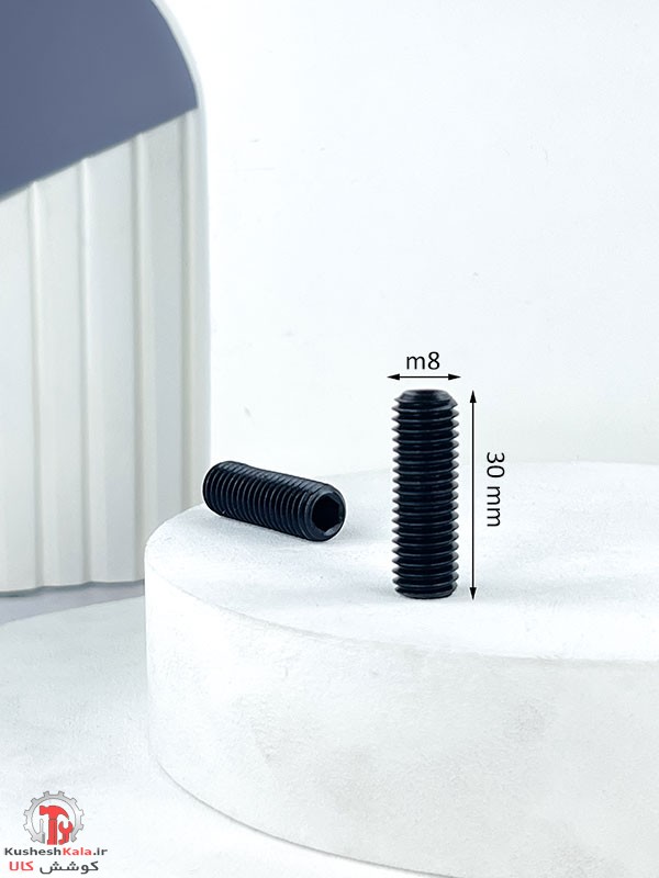 پیچ آلن مغزی سایز 30*8 میلیمتر بسته 50عددی