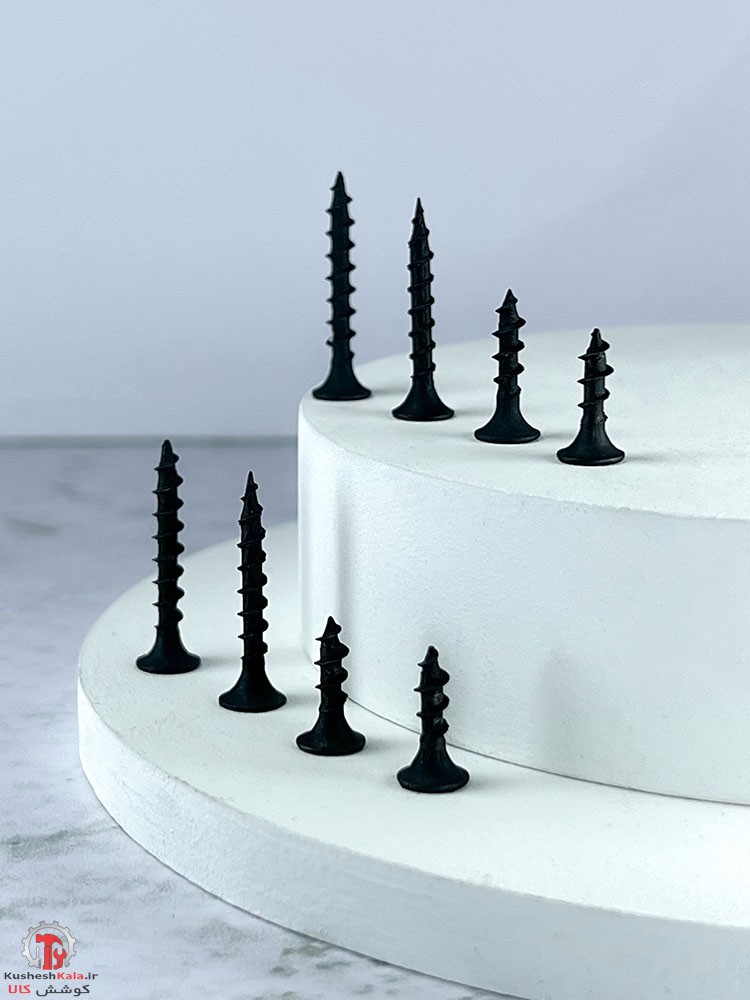 پیچ ام دی اف 2/5 سانت بسته 1000 عددی