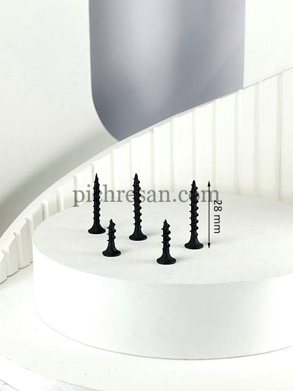 پیچ ام دی اف 2/8 سانت 28*4 بسته 1000 عددی