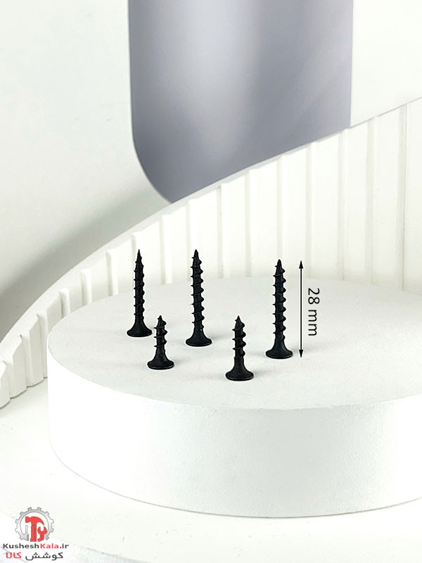 پیچ ام دی اف 2/8 سانت بسته 1000 عددی