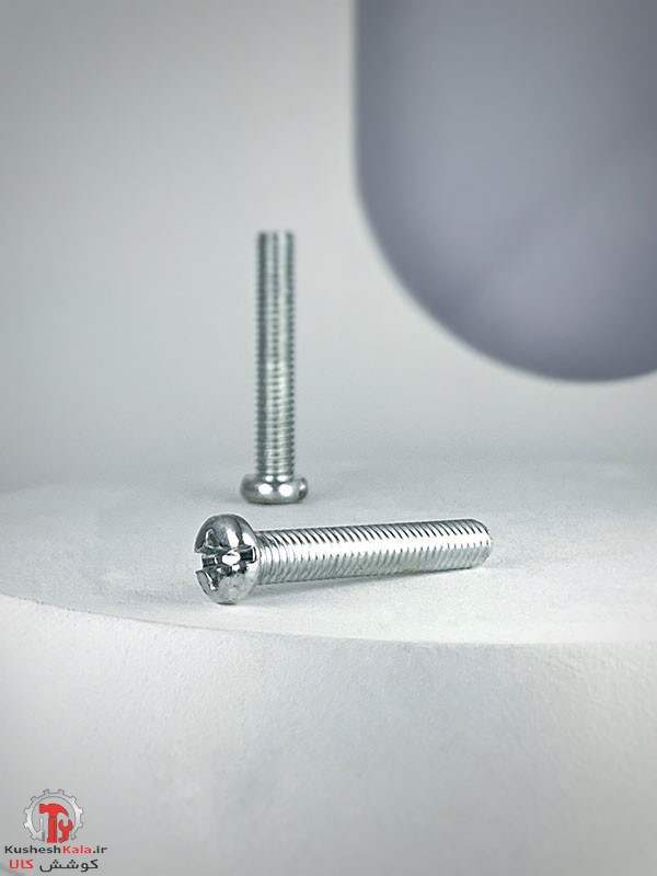 پیچ استوانه سرگرد سایز 15*3 میلیمتر بسته 1000عددی