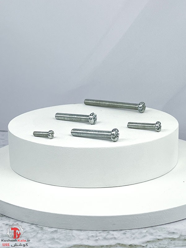 پیچ استوانه سرگرد سایز 15*4 میلیمتر بسته 1000عددی