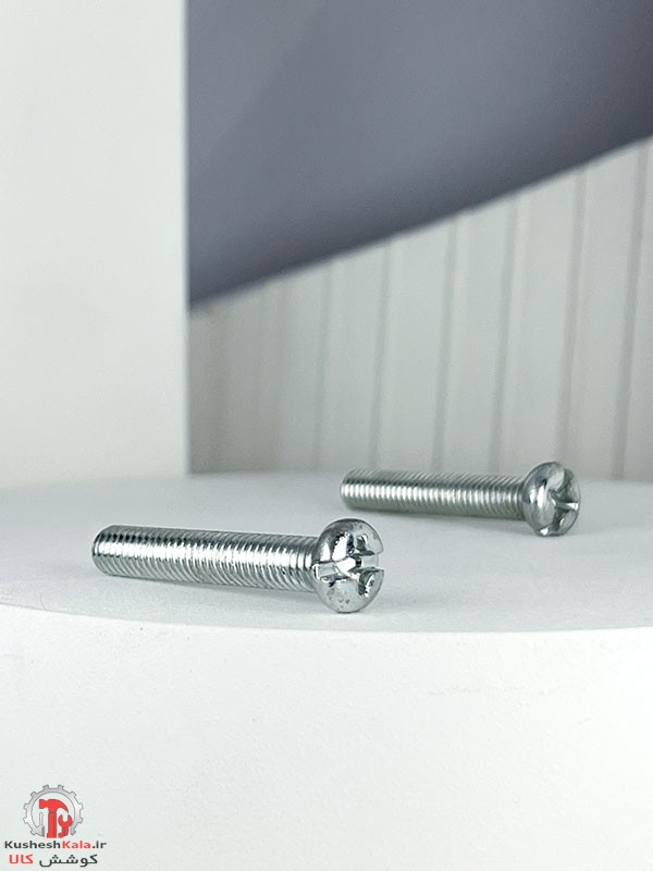 پیچ استوانه سرگرد سایز 15*5 میلیمتر بسته 1000عددی