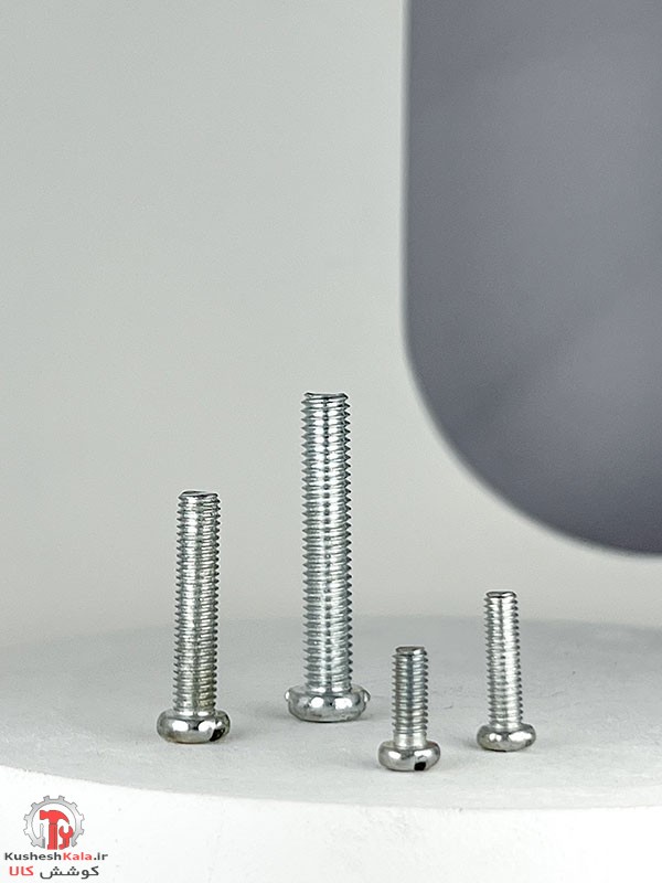 پیچ استوانه سرگرد سایز 20*4 میلیمتر بسته 1000عددی