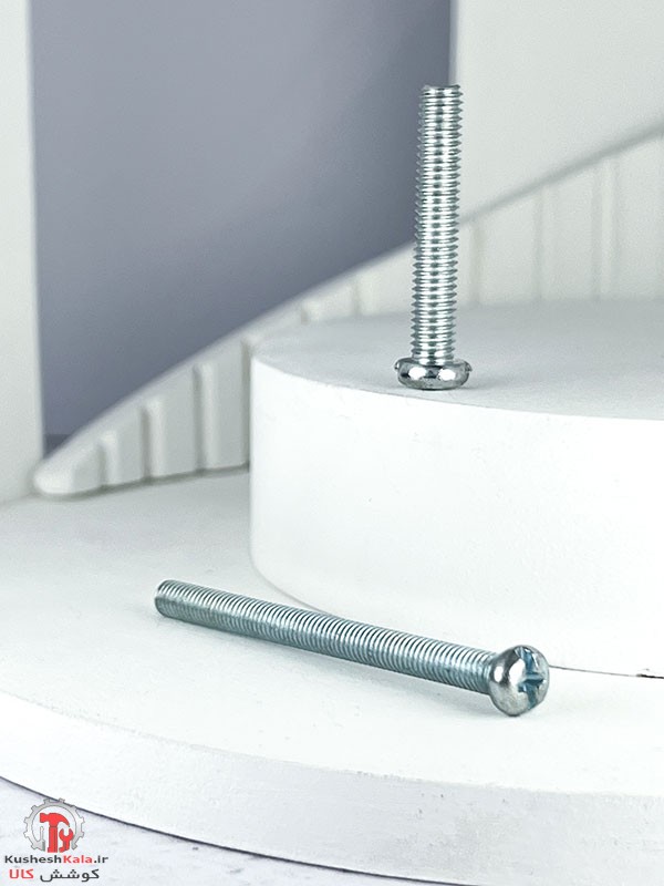 پیچ استوانه سرگرد سایز 40*5 میلیمتر بسته 500عددی