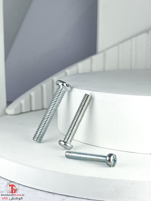 پیچ استوانه سرگرد سایز 50*4 میلیمتر بسته 500عددی