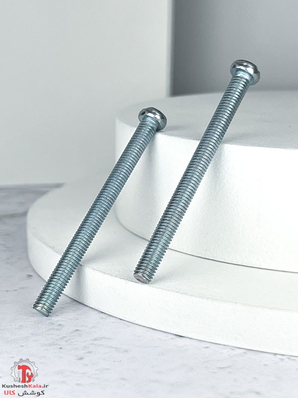 پیچ استوانه سرگرد سایز 70*6 میلیمتر بسته 250عددی