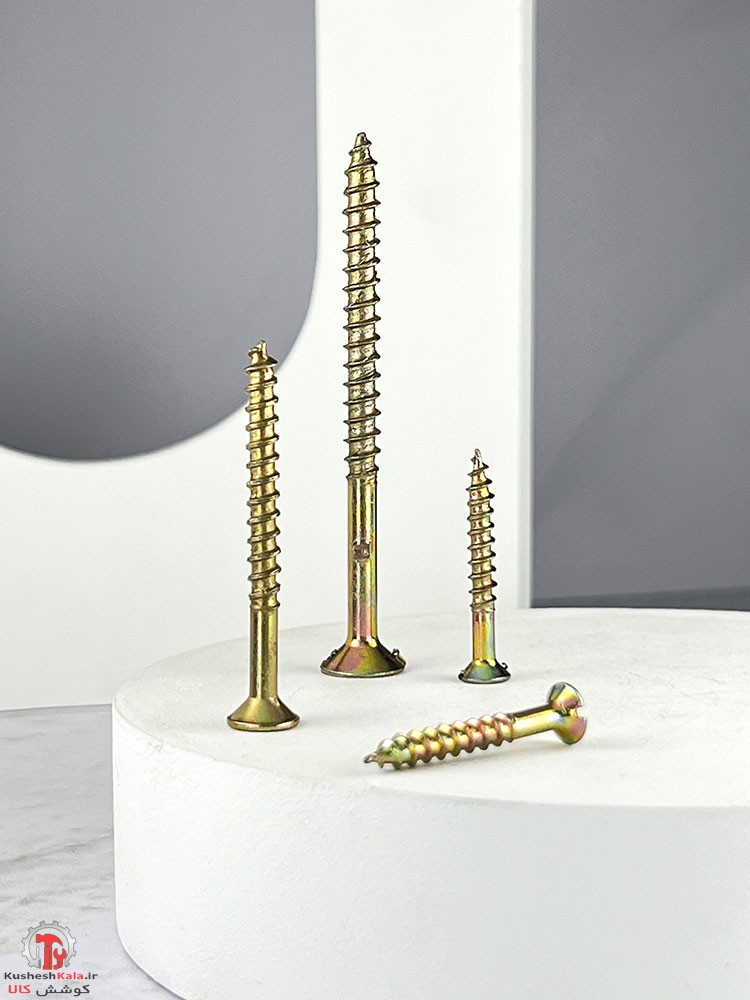 پیچ چوب 10سانت 14*4 بسته 144عددی