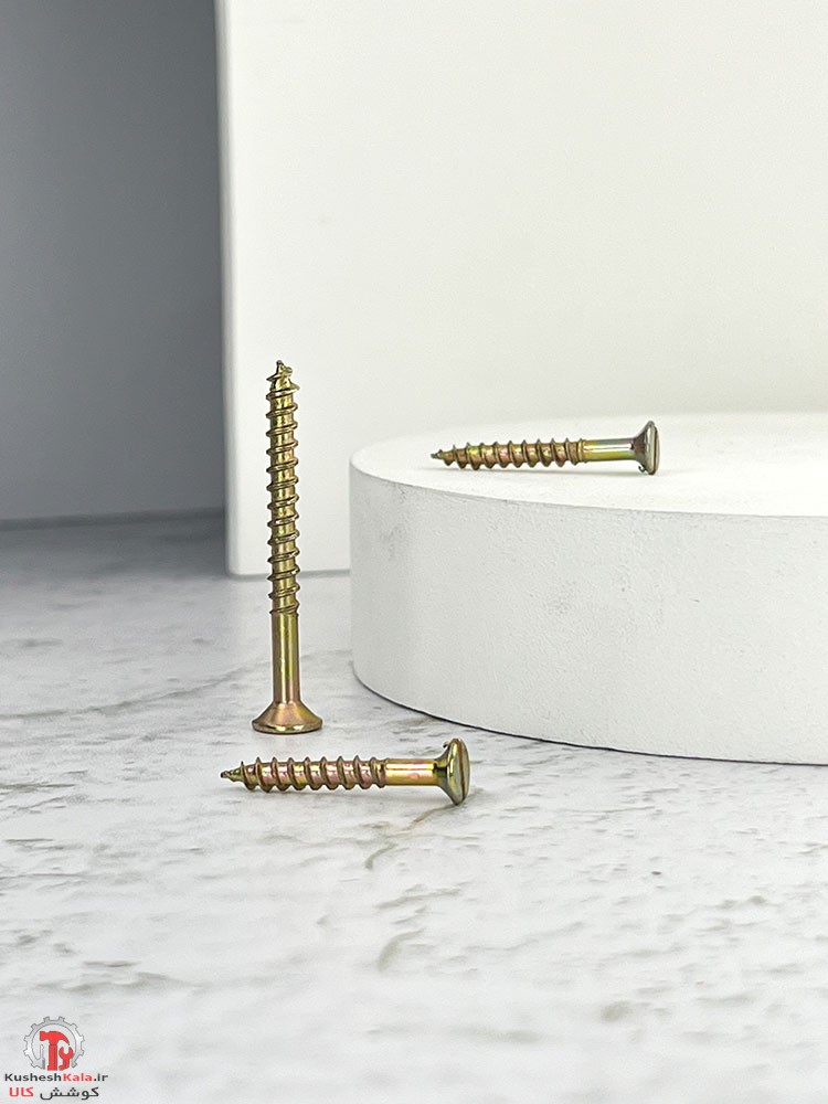 پیچ چوب 4سانت 8*1/5 بسته 144عددی