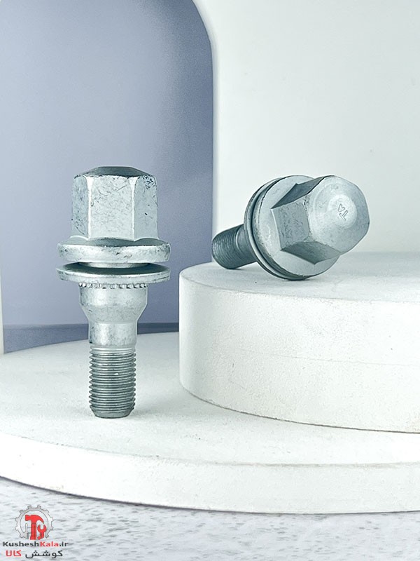 پیچ چرخ سمند سورن بسته 10 عددی