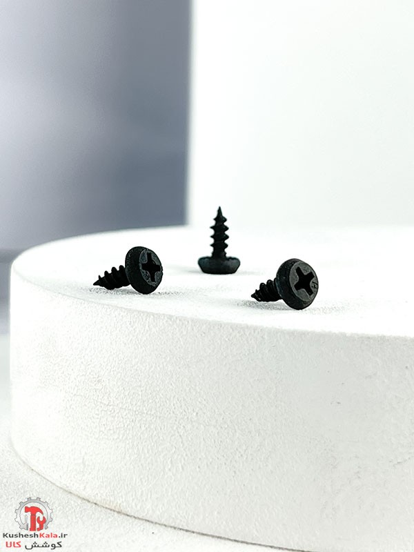 پیچ کناف نوک تیز 1سانت سایز 9/5*3/5 بسته 2000عددی