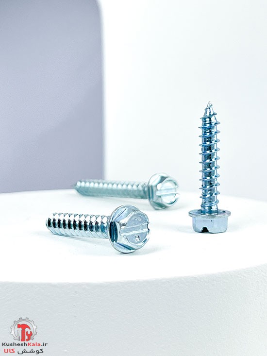 پیچ شیروانی نوک تیز 1/5سانت تایوانی 5/8*14 بسته 250 عددی