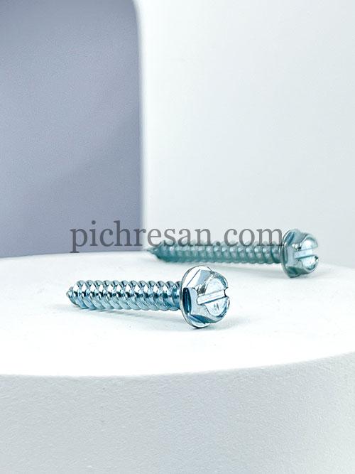 پیچ شیروانی نوک تیز 2/5 سانت تایوانی 1*14 بسته 200 عددی