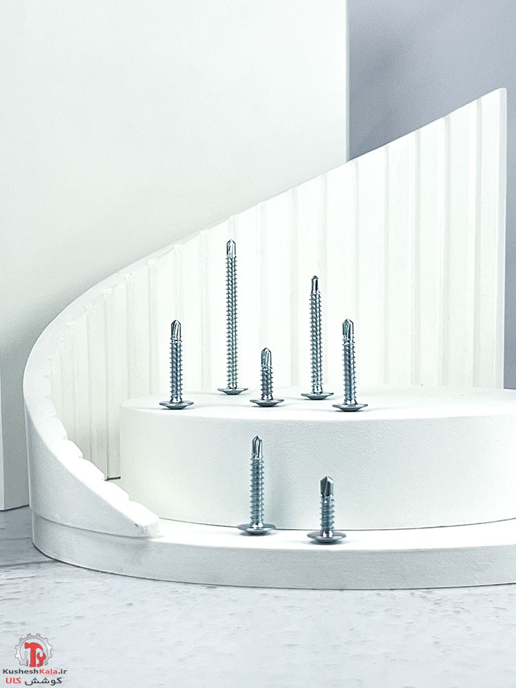 پیچ سرمته واشردار 1سانت تایوانی 1/2*8 بسته 1300عددی