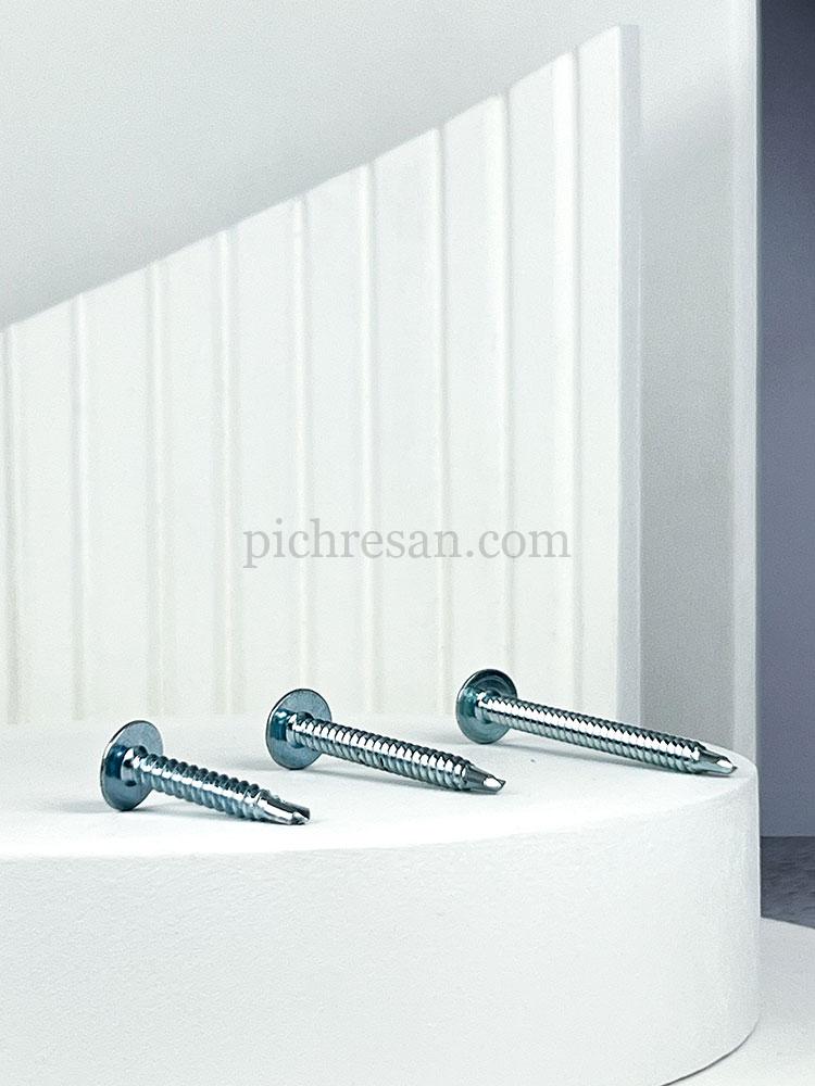 پیچ سرمته واشردار 2سانت تایوانی 3/4*8 بسته 900عددی