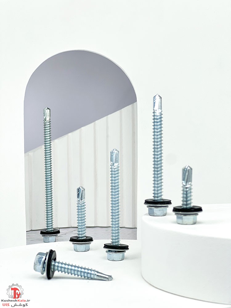 پیچ سرمته شیروانی 2سانت تایوانی 3/4*14 بسته 200 عددی