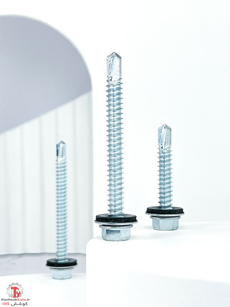 پیچ سرمته شیروانی 3سانت تایوانی 11/4*14 بسته 100 عددی