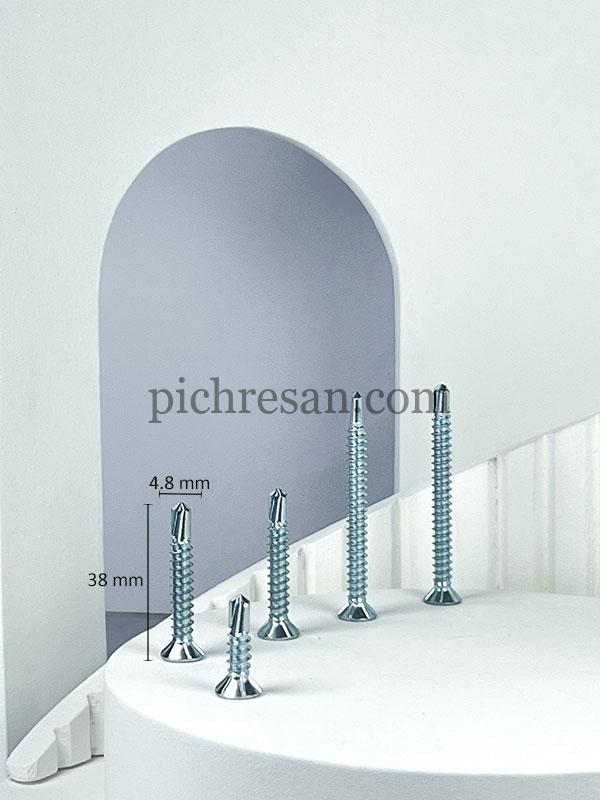 پیچ سرمته سرتخت 4سانت تایوانی 11/2*10 بسته 400 عددی