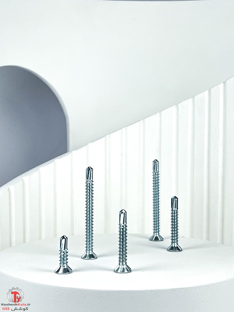 پیچ سرمته سرتخت 4سانت تایوانی 11/2*8 بسته 500عددی