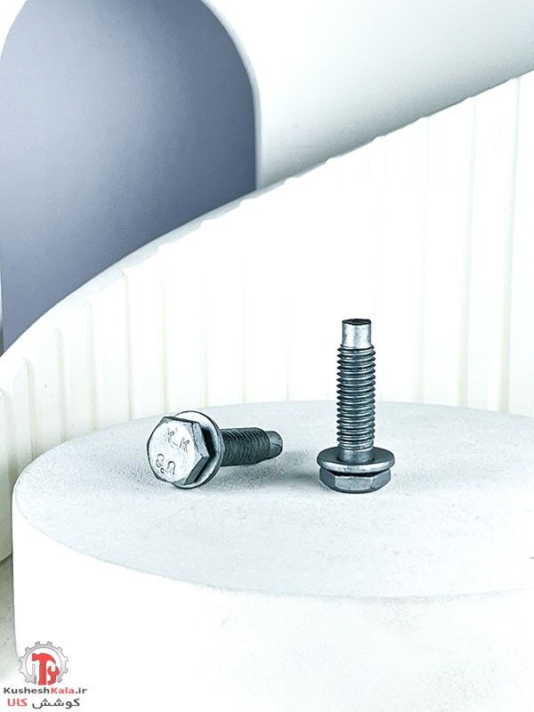 پیچ سینی پژو 405 گل باریک بسته 50 عددی