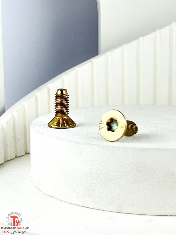 پیچ زبانه قفل ستون پراید سایز 20*8 بسته 50عددی