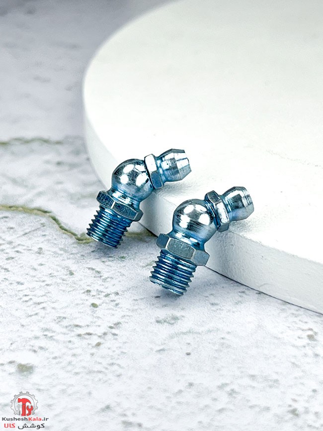 گریس خور سایز 6 نیم کج 45 درجه بسته 100عددی