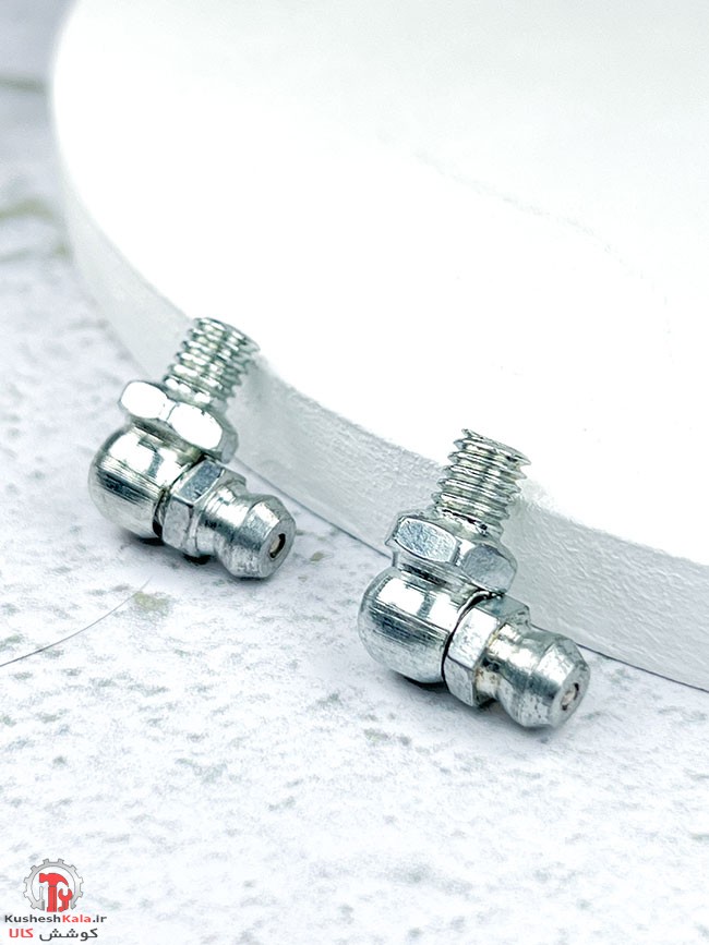 گریس خور سایز 8 سرکج 90 درجه بسته 100عددی