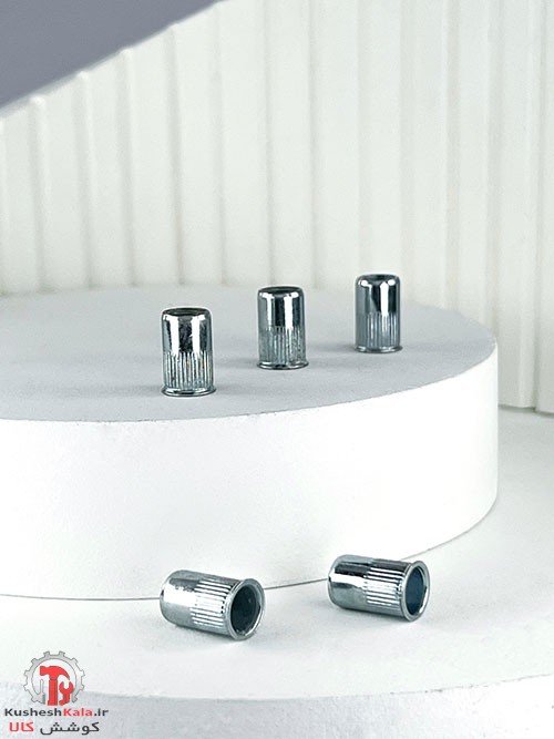 مهره پرچی معمولی سایز 6 بسته 800عددی