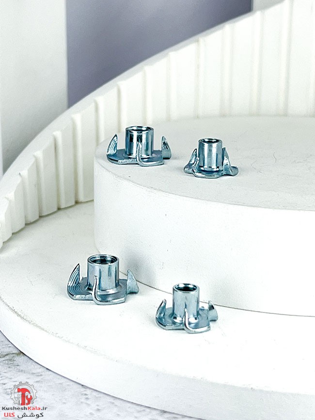 مهره خاردار سایز 6 میلیمتر بسته 500عددی