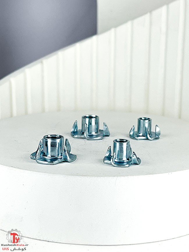 مهره خاردار سایز 8 میلیمتر بسته 300عددی