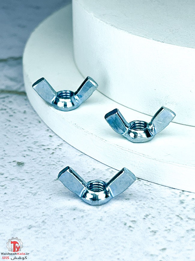 مهره خروسکی سایز 10 میلیمتر بسته 300عددی