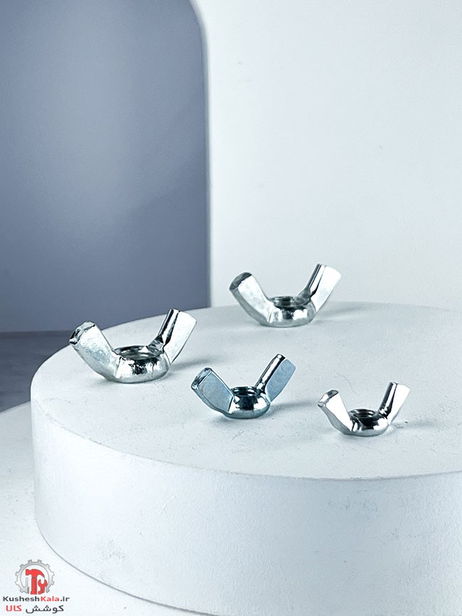 مهره خروسکی سایز 6 میلیمتر بسته 700عددی