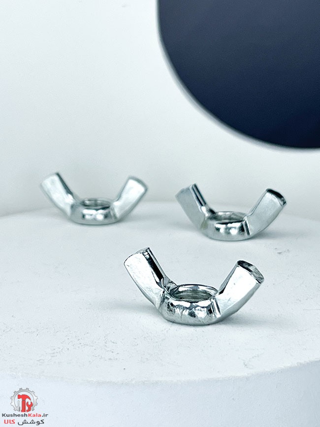 مهره خروسکی سایز 8 میلیمتر بسته 450عددی