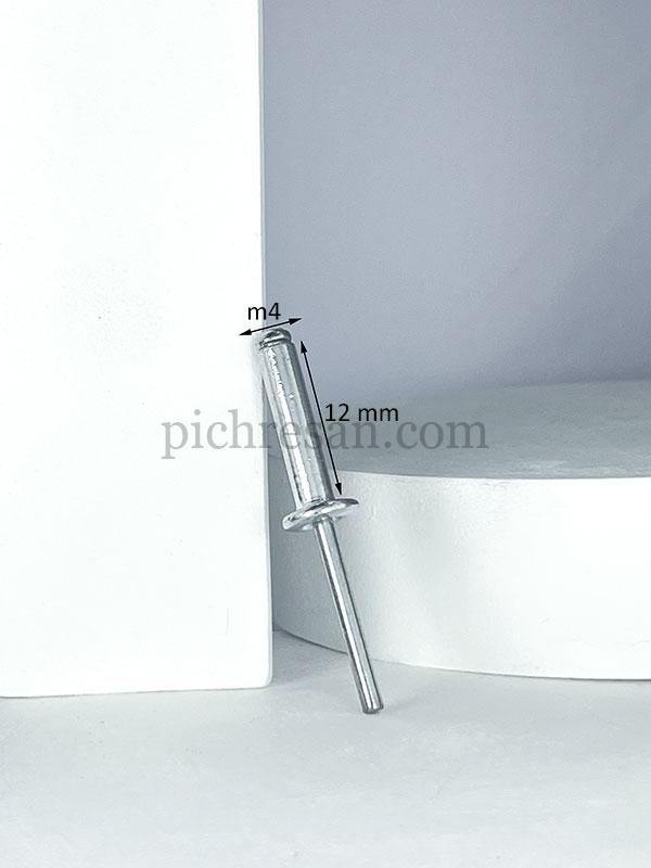 میخ پرچ معمولی 12*4 بسته 1000 عددی