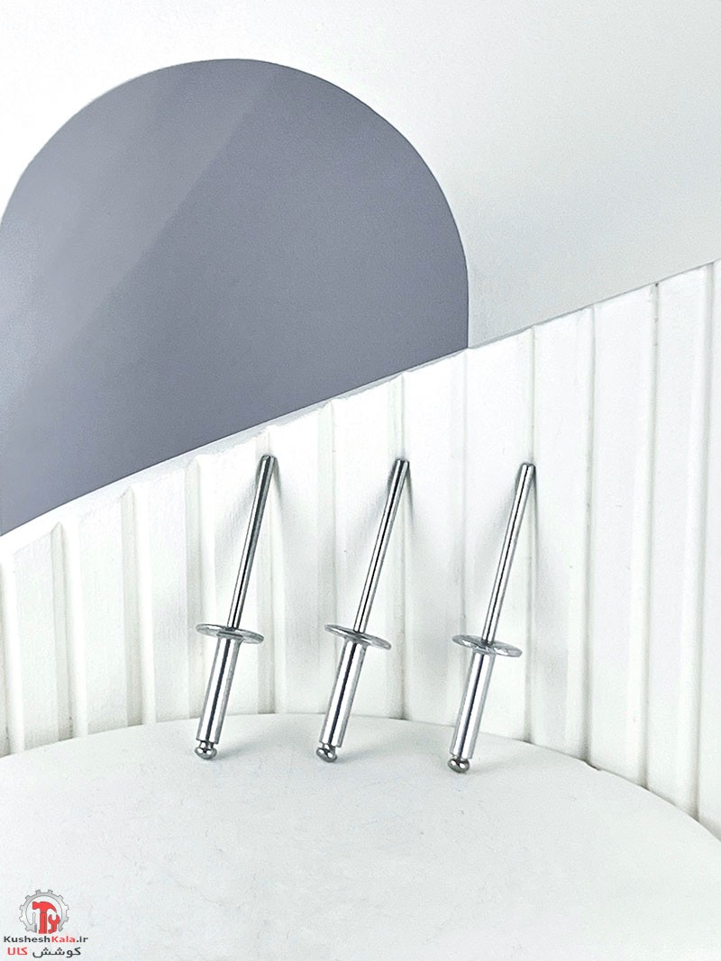 میخ پرچ سرپهن 12*4 بسته 600 عددی