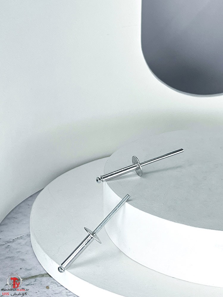 میخ پرچ سرپهن 12*5 بسته 500 عددی