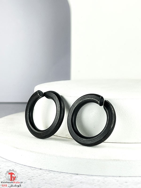 واشر فنری سایز 14میلیمتر مشکی بسته 250عددی