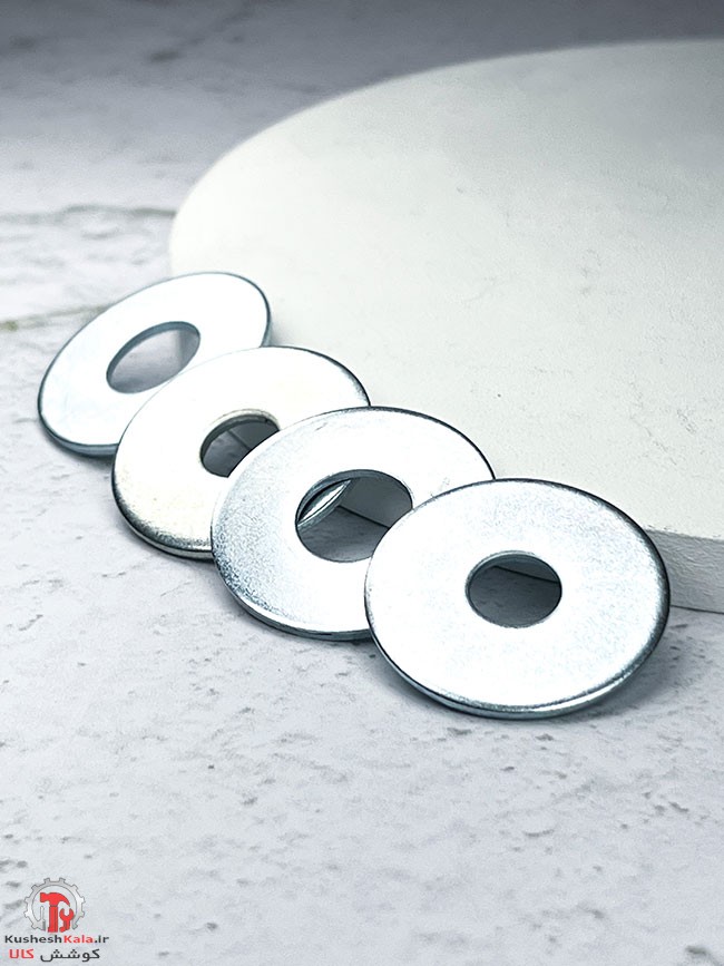 واشرتخت آهنی سایز 10 دور 40 میلیمتر بسته 200عددی