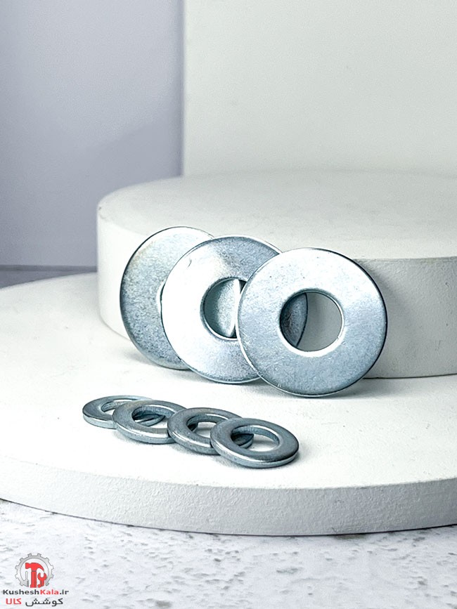 واشرتخت آهنی سایز 12 دور 40 میلیمتر بسته 250عددی